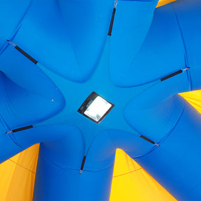 Spinnenzelt LED Beleuchtung
