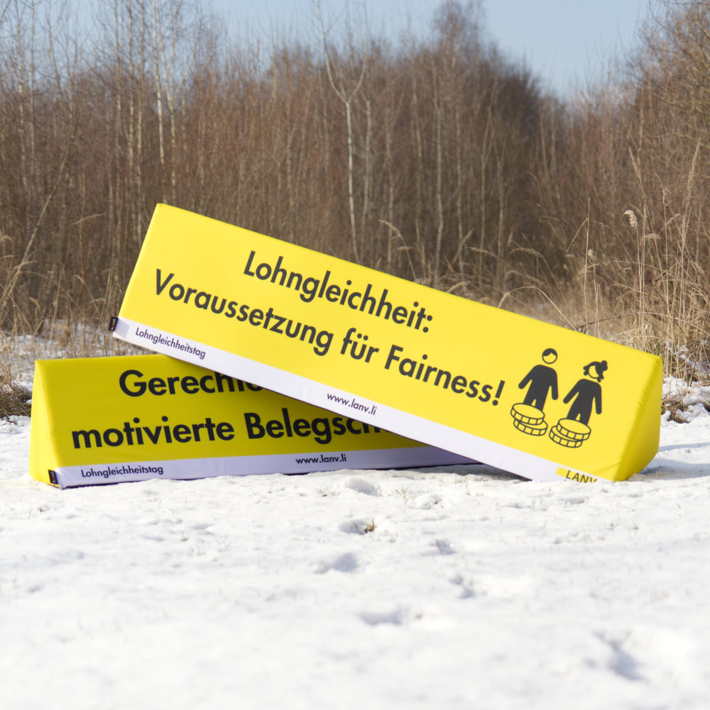 Werbebande 200x40 mit Logodruck