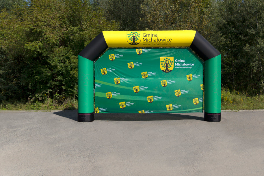aufblasbarer Torbogen mit Banner luftdicht pneumatisch