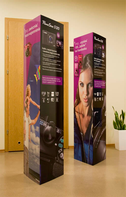 Totem 4-seitig aus Karton
