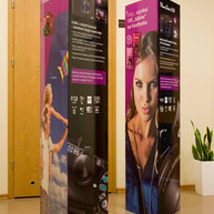 Totem 4-seitig aus Karton
