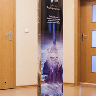 Totem 3-seitig bedruckt Wellpappe