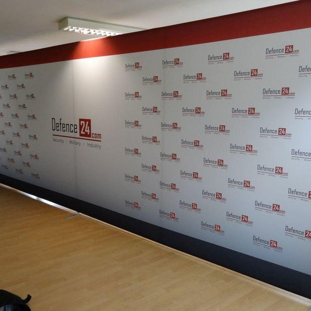 Textile Displaywand 600cm bedruckt