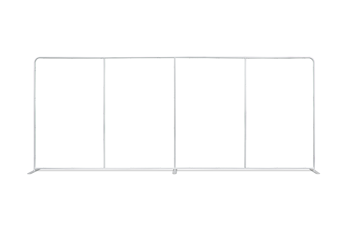 Displaywand gerade 600cm Gestell