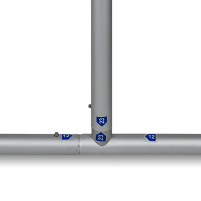 Alu Textil Wand Gestellelement