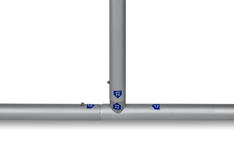 Alu Textil Wand Gestellelement