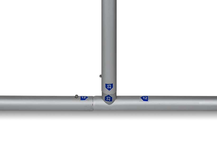 Alu Textil Wand Gestellelement