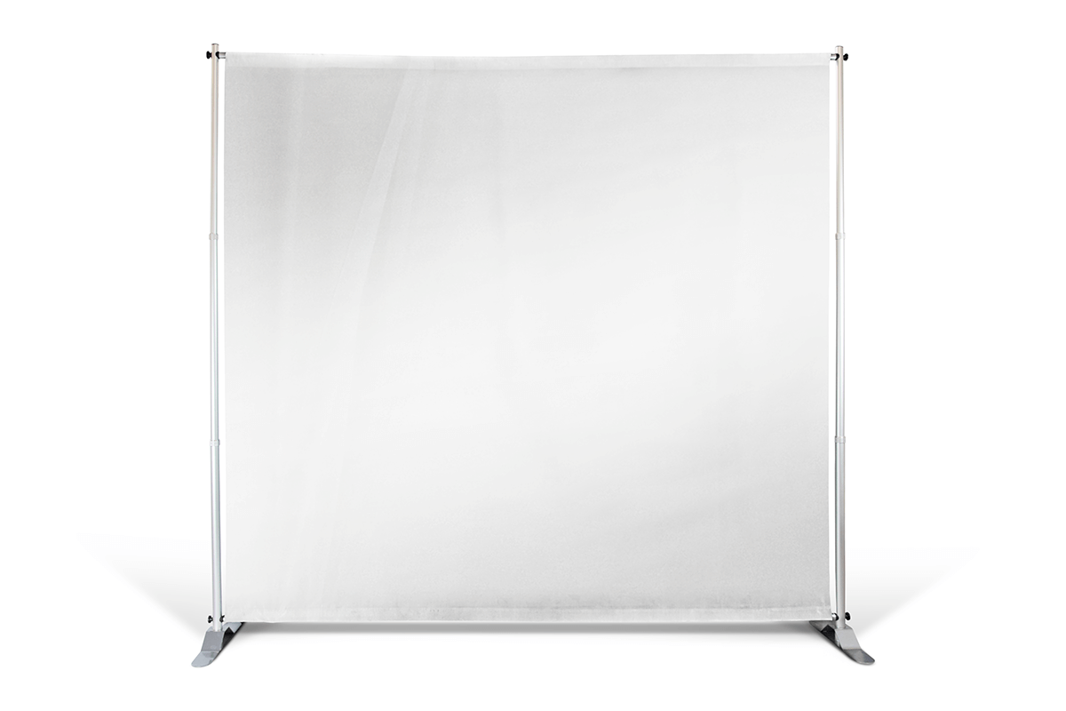 Bannerwand Gestell für Textilbanner