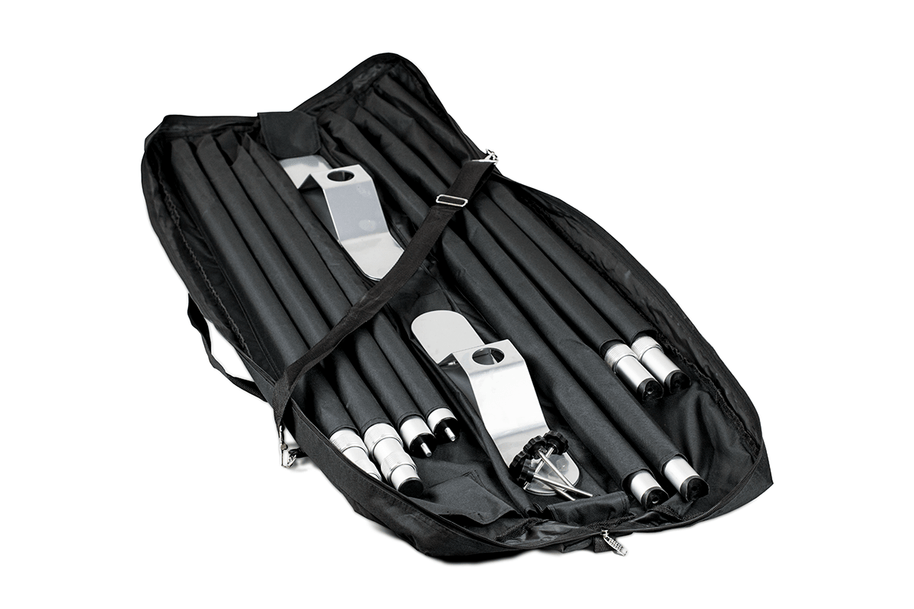 Bannerwand Tasche