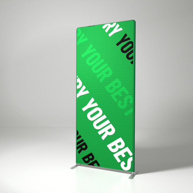 Textil Roll-up 85cm mit Logodruck einseitig oder beidseitig