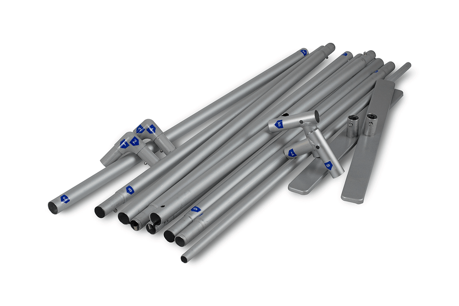 Textil-Roll-up Alusystem