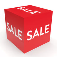 SALE Karton Würfel