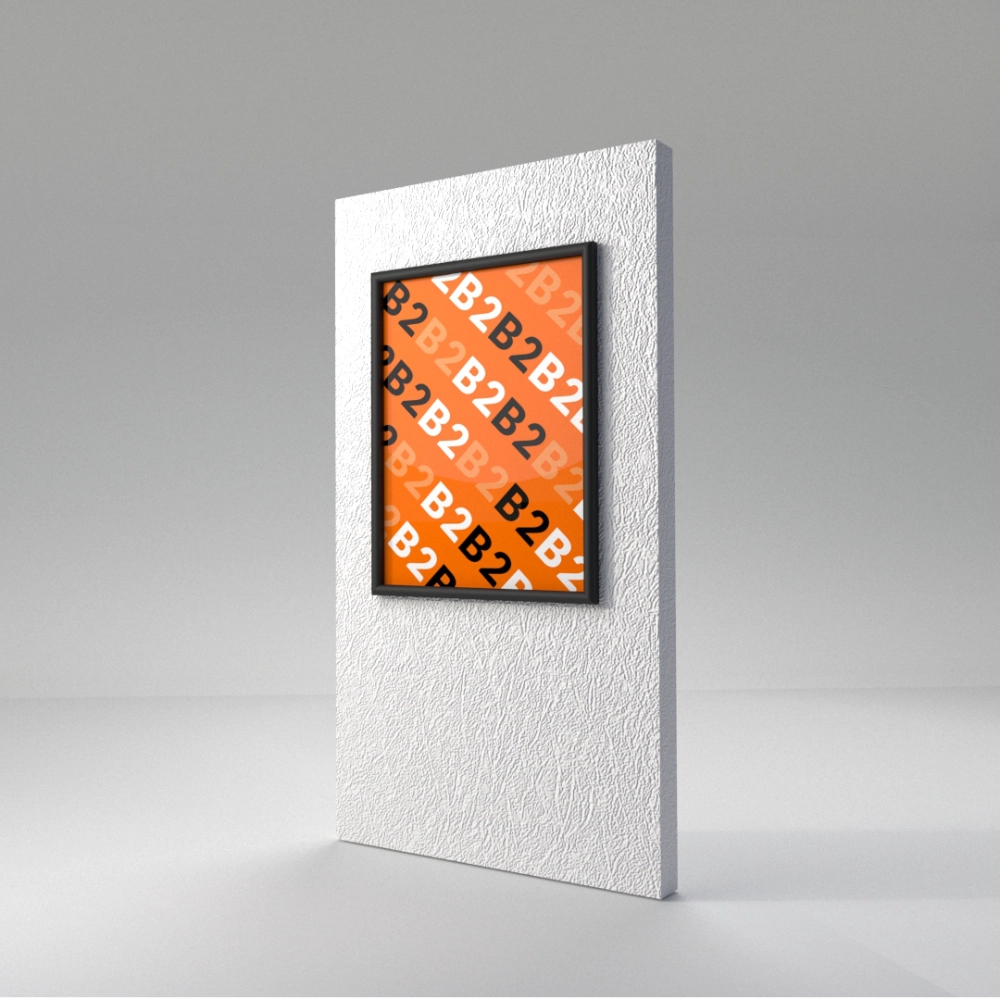 Posterrahmen B2 schwarz