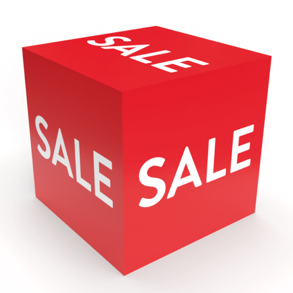 SALE Karton Würfel