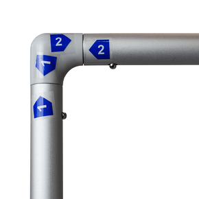 Stecksystem Prato Werbedisplay