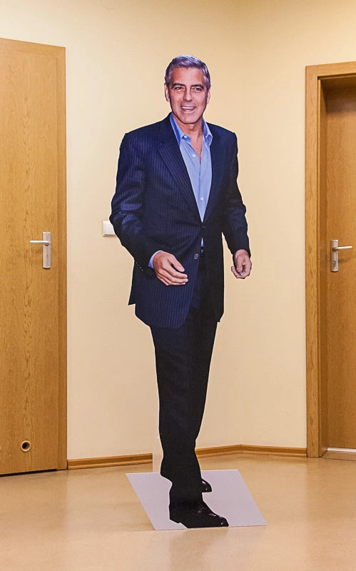 Lebensgroße Figur faltbar bedruckt