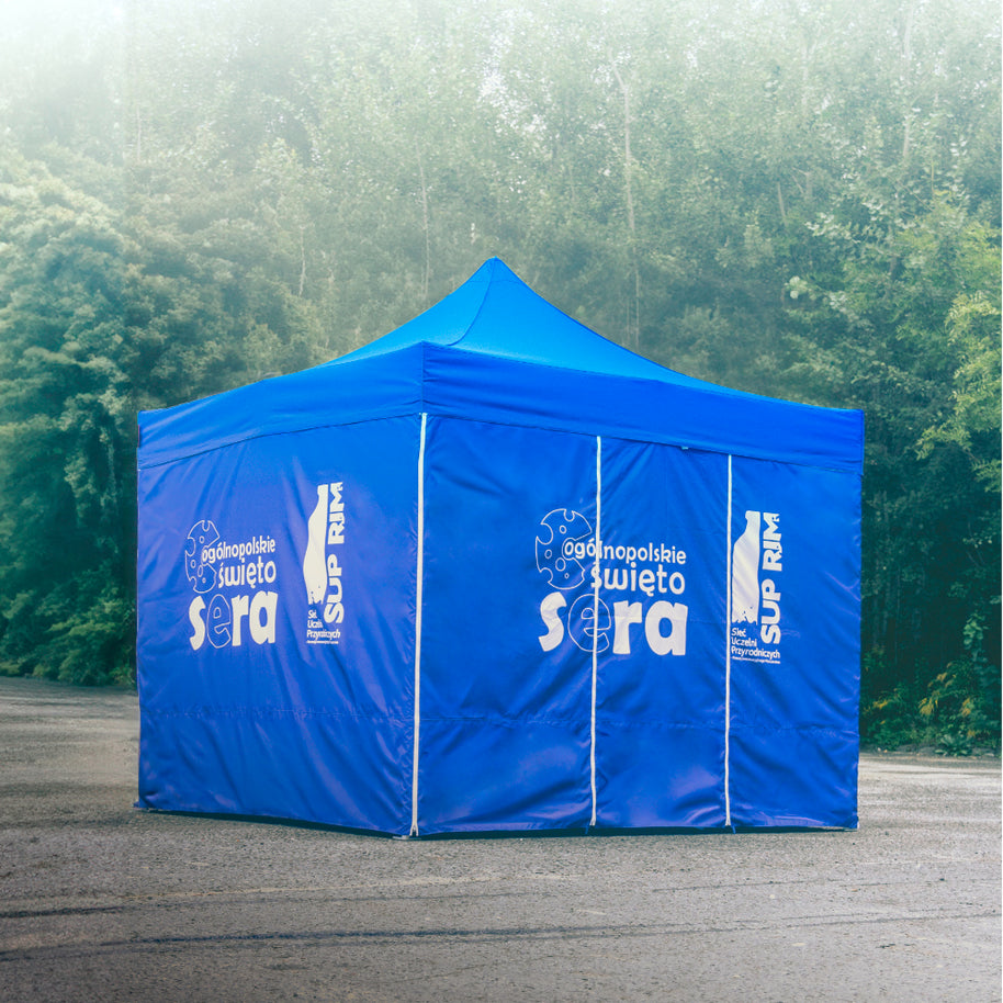 Faltbares Zelt 3x3 bedruckt