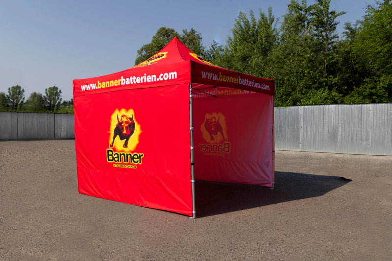 Werbezelt 3x3 mit Logodruck