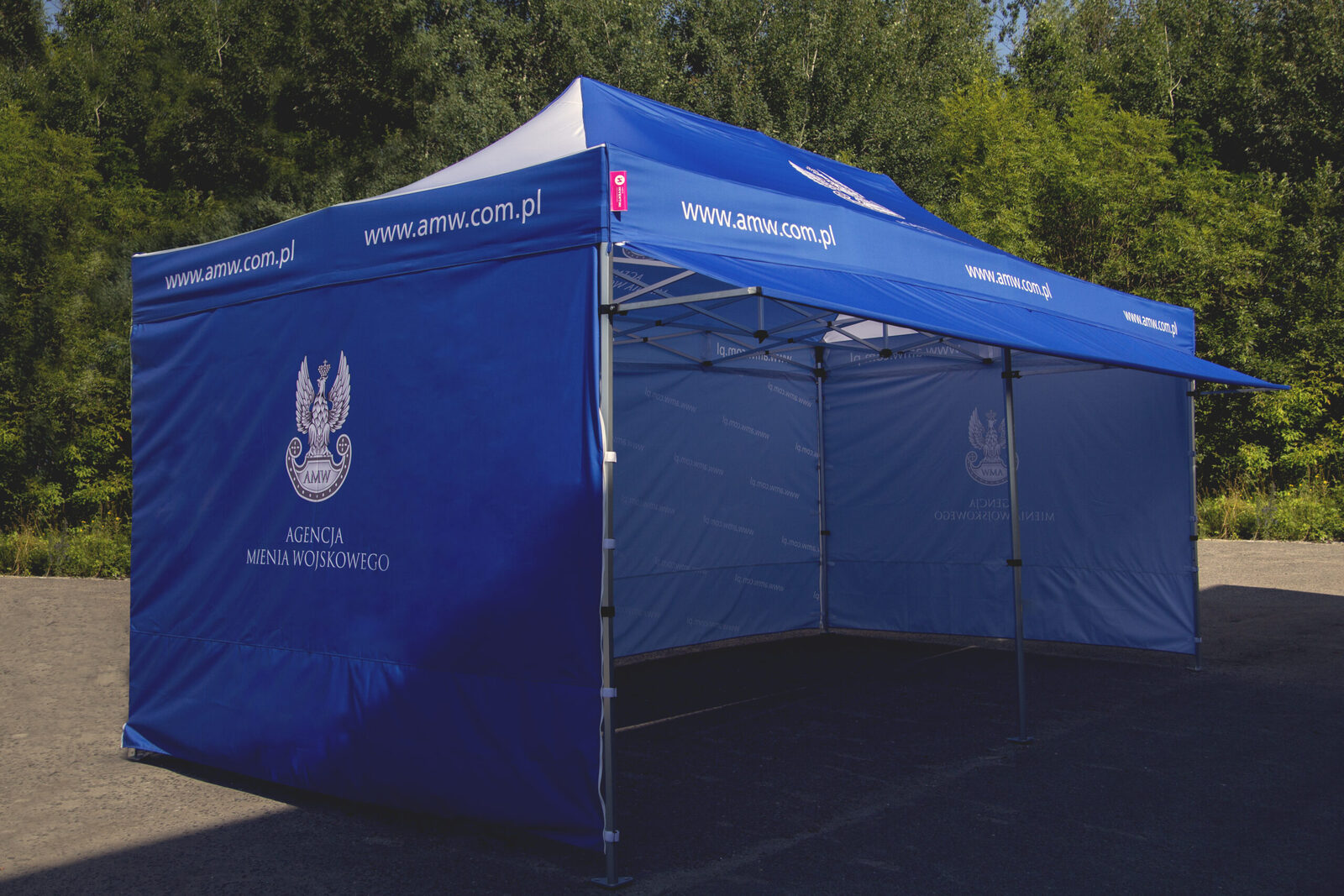 Pavillon 3×4,5 mit Branding