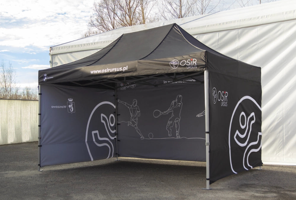 Faltpavillon 3x4m mit Logodruck