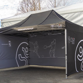 Faltpavillon 3x4m mit Logodruck