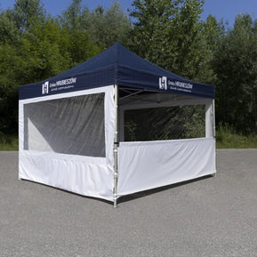 Pavillon bedruckt mit Panoramafenstern