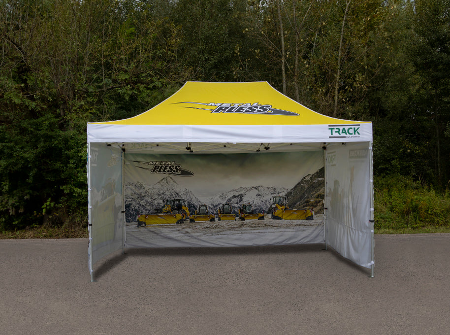 Faltopavillon 3x6 mit Logo
