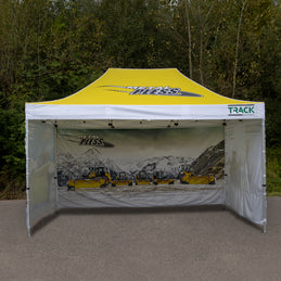 Faltopavillon 3x6 mit Logo