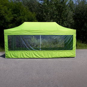 Faltpavillon 3x6 mit Fenstern