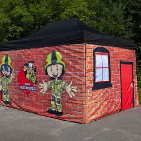 Klappzelt 3x6 mit Branding