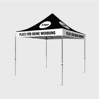 Faltpavillon 4x4 Premium Pro mit Logodruck Alu Konstruktion 54x54mm Premium Pro, wasserdicht