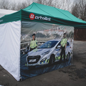 Faltzelt 3x3 mit Foto Druck