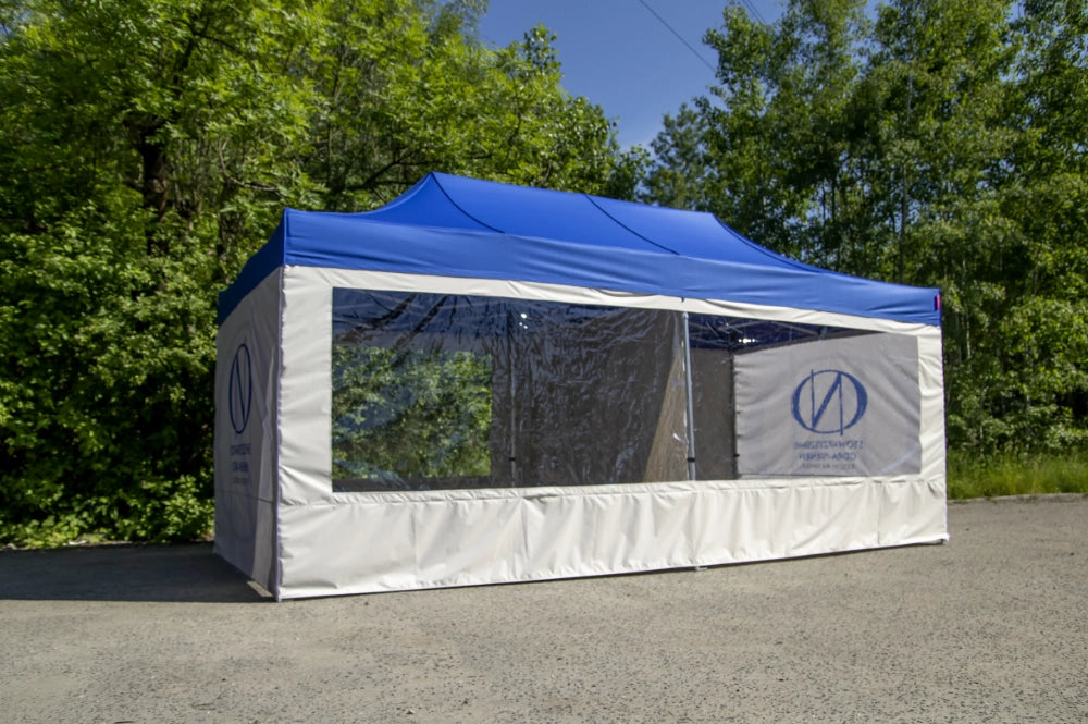 Faltpavillon 4x8 bedruckt