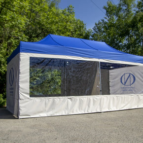 Faltpavillon 4x8 bedruckt