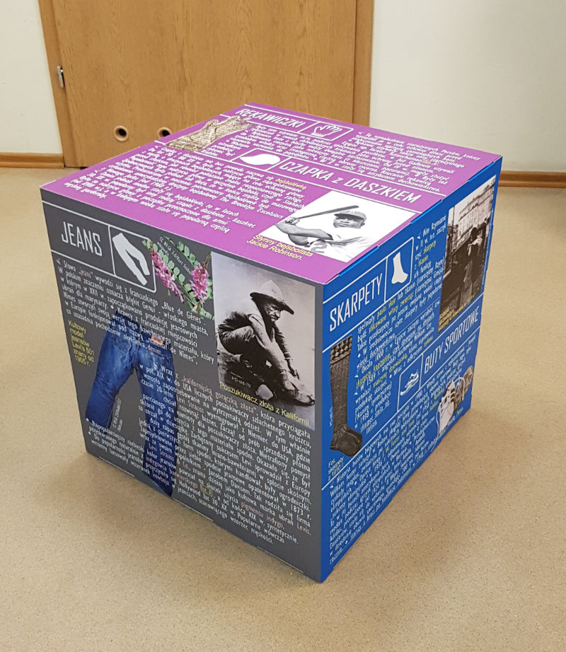 Display Cube aus Karton