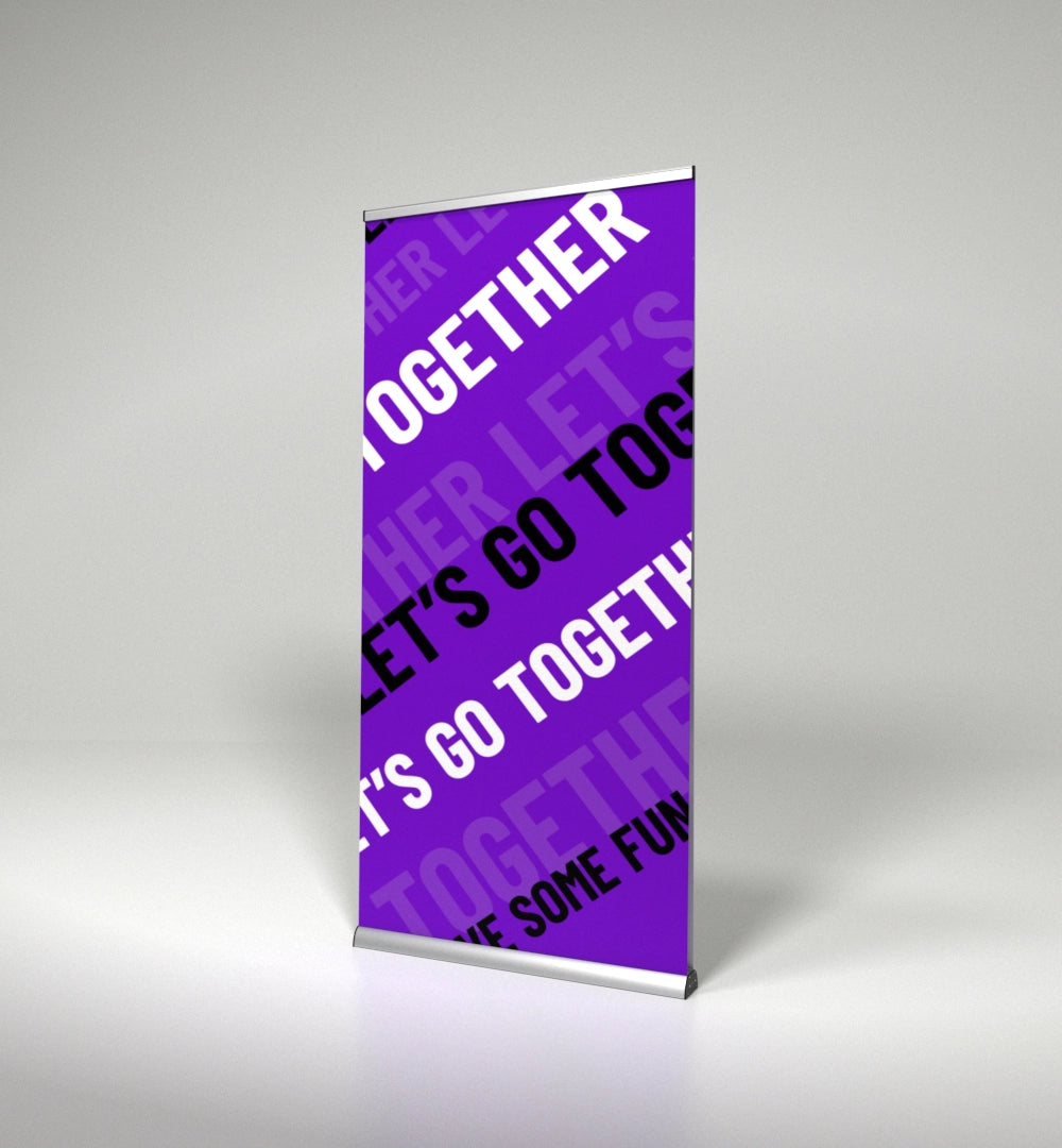 Roll-up Dual - doppelseitiger Druck
