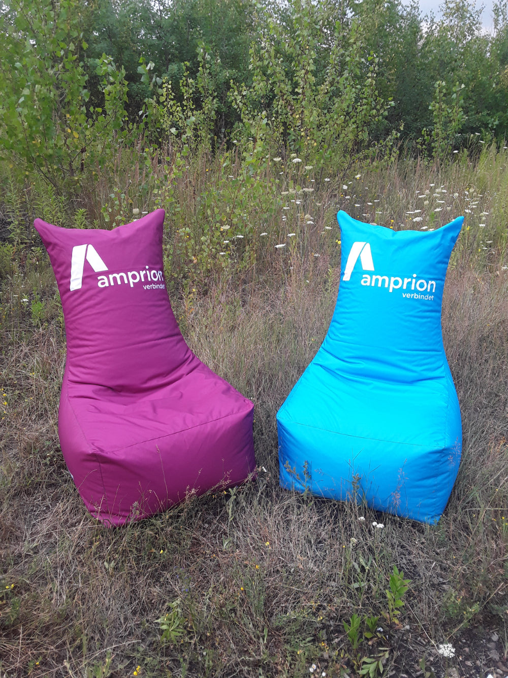Sitzsack Sessel mit Logo