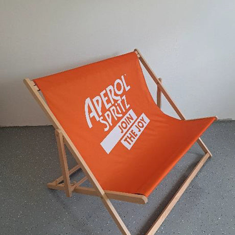 Liegestuhl 2-er Sitzer bedruckt