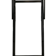 Alu Liegestuhl schwarz