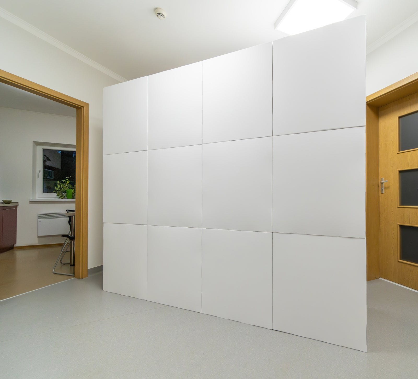 Karton Displaywand