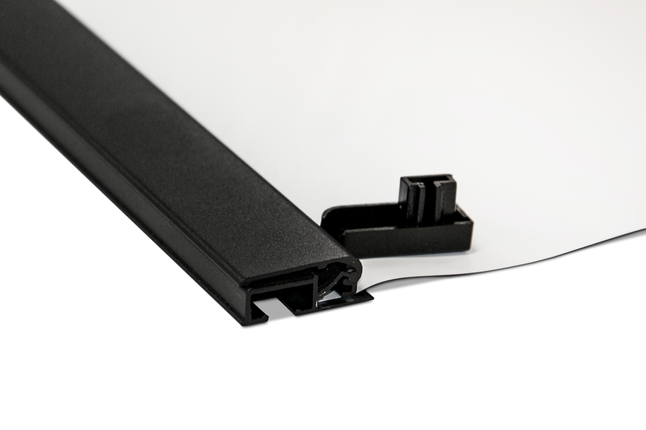 Roll-up schwarz Detail