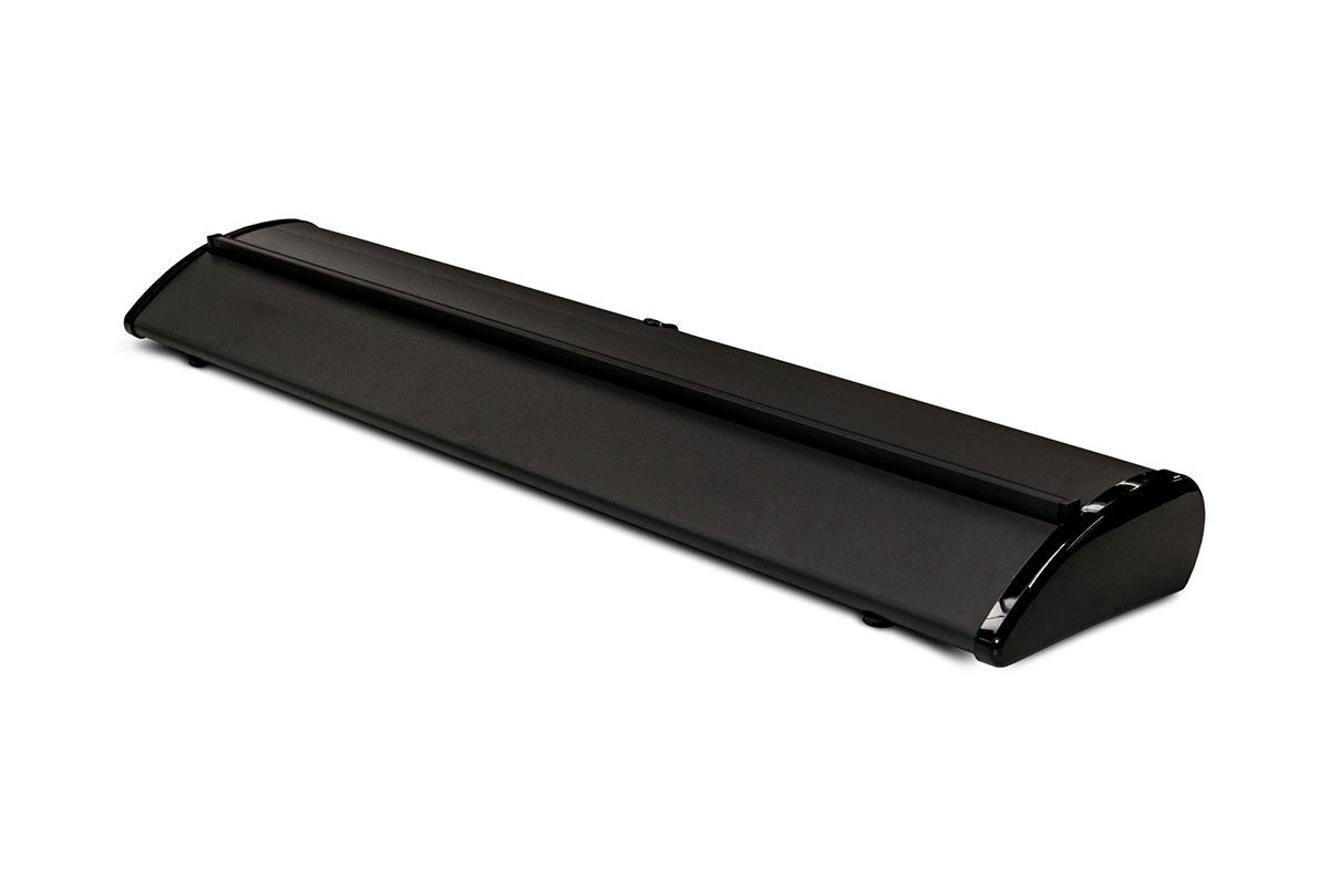 Roll-up schwarz Kassentton