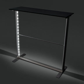 Faltbare Theke mit LED Beleuchtung