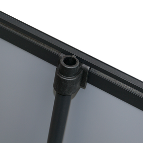 Roll-up schwarz Detail