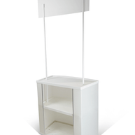 Promotion Theke mit Topschild