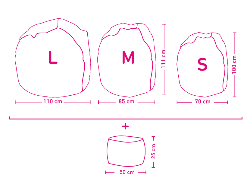 Sistzack mit Logo Standard Größen
