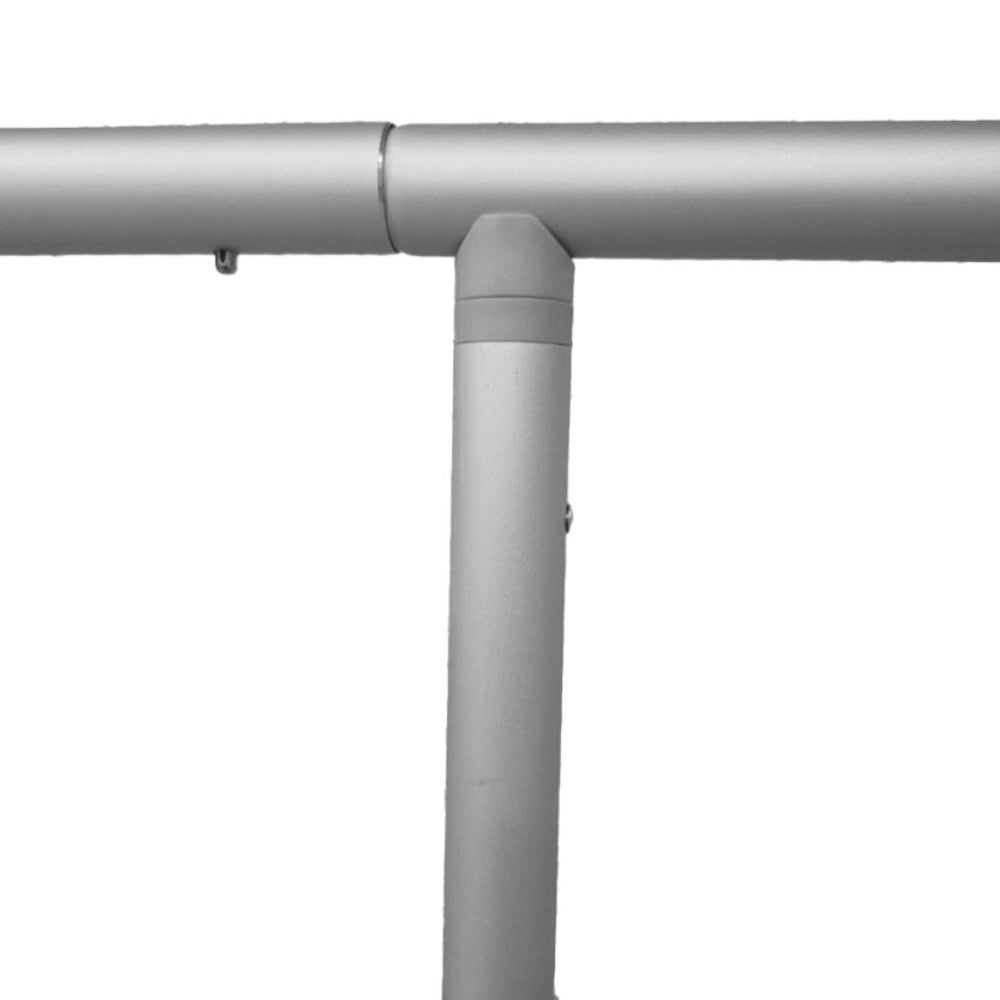 Textiler Werbebanner oval - Gestell