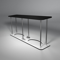 Messetheke Rectangular